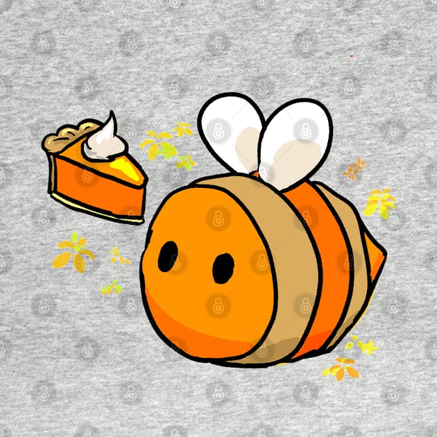 Pumpkin Pie Bee by allthebeanz